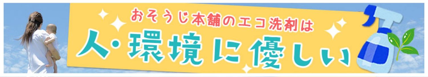 エコ洗浄についてのページに遷移する