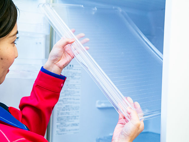 冷蔵庫のお掃除方法