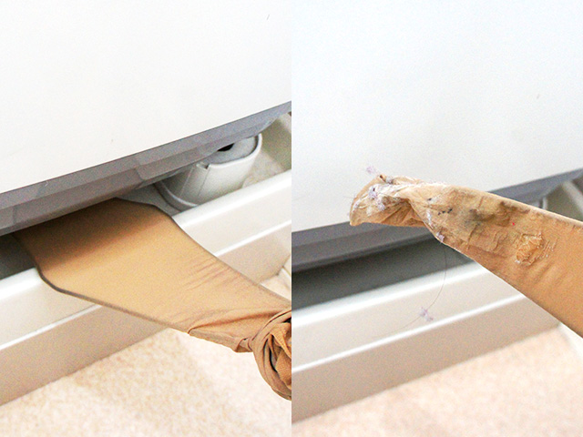 狭い隙間のホコリを簡単にとる方法