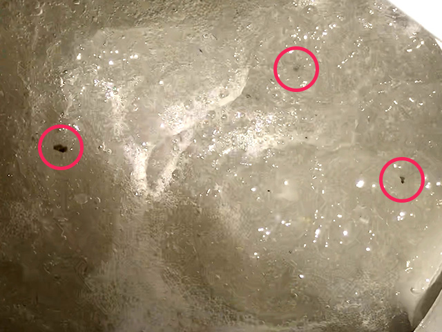 掃除手順⑤再撹拌する