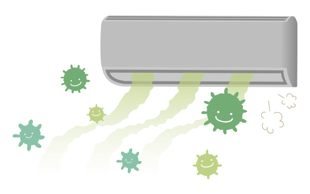 カビの放置はNG！エアコンのカビ取りが必要な理由
