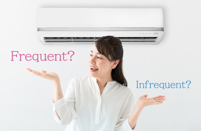 エアコンクリーニングの頻度が高い方がいいケースとは？
