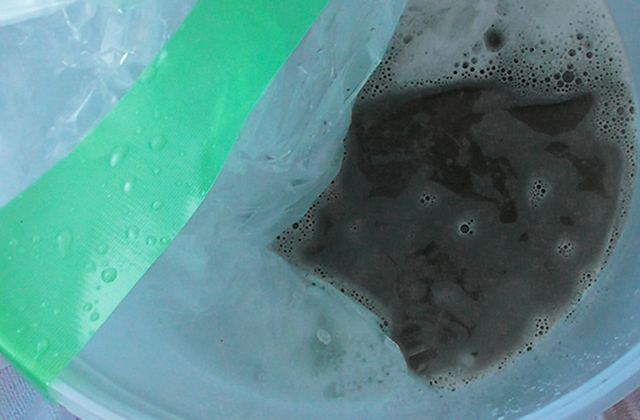 エアコンから出る汚水