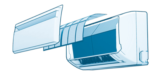 エアコンクリーニング分解洗浄