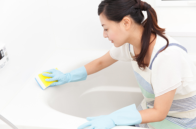 毎日のお風呂（浴室）掃除は入浴後、簡単に済ませる