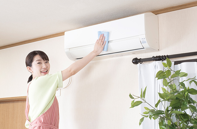 家庭でできるエアコンの掃除手順