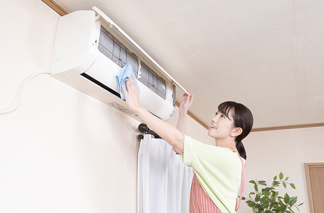 試運転の後はエアコンを掃除しよう