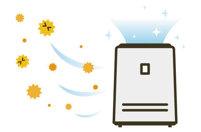 空気清浄機は花粉に効果がある?