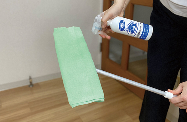 フローリングを除菌する方法1