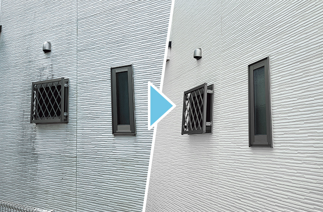 塗り替え不要で建物本来の外観が蘇る!おそうじ本舗の外壁洗浄