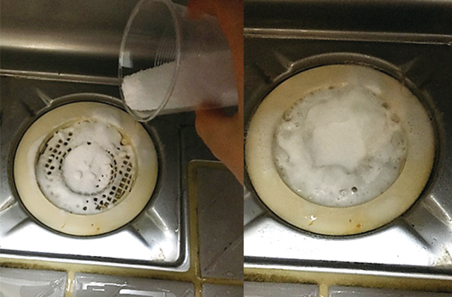 浴室の排水口を消臭する方法