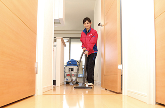 新居の掃除はプロに任せて時間も手間も節約