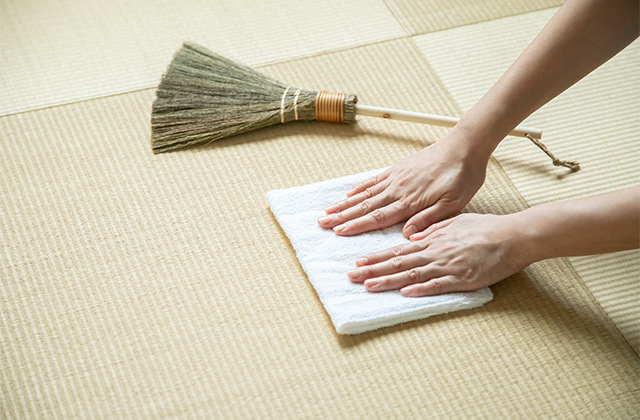 基本の畳掃除の仕方