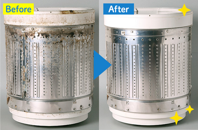 縦型洗濯機クリーニング