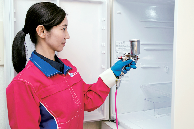 冷蔵庫クリーニング